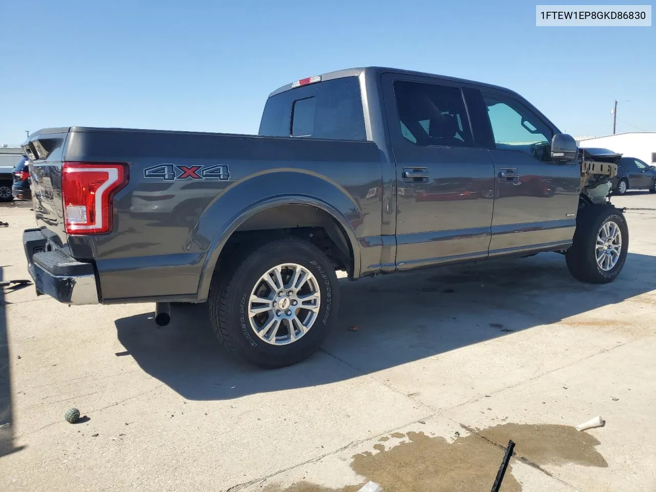 2016 Ford F150 Supercrew VIN: 1FTEW1EP8GKD86830 Lot: 76558884