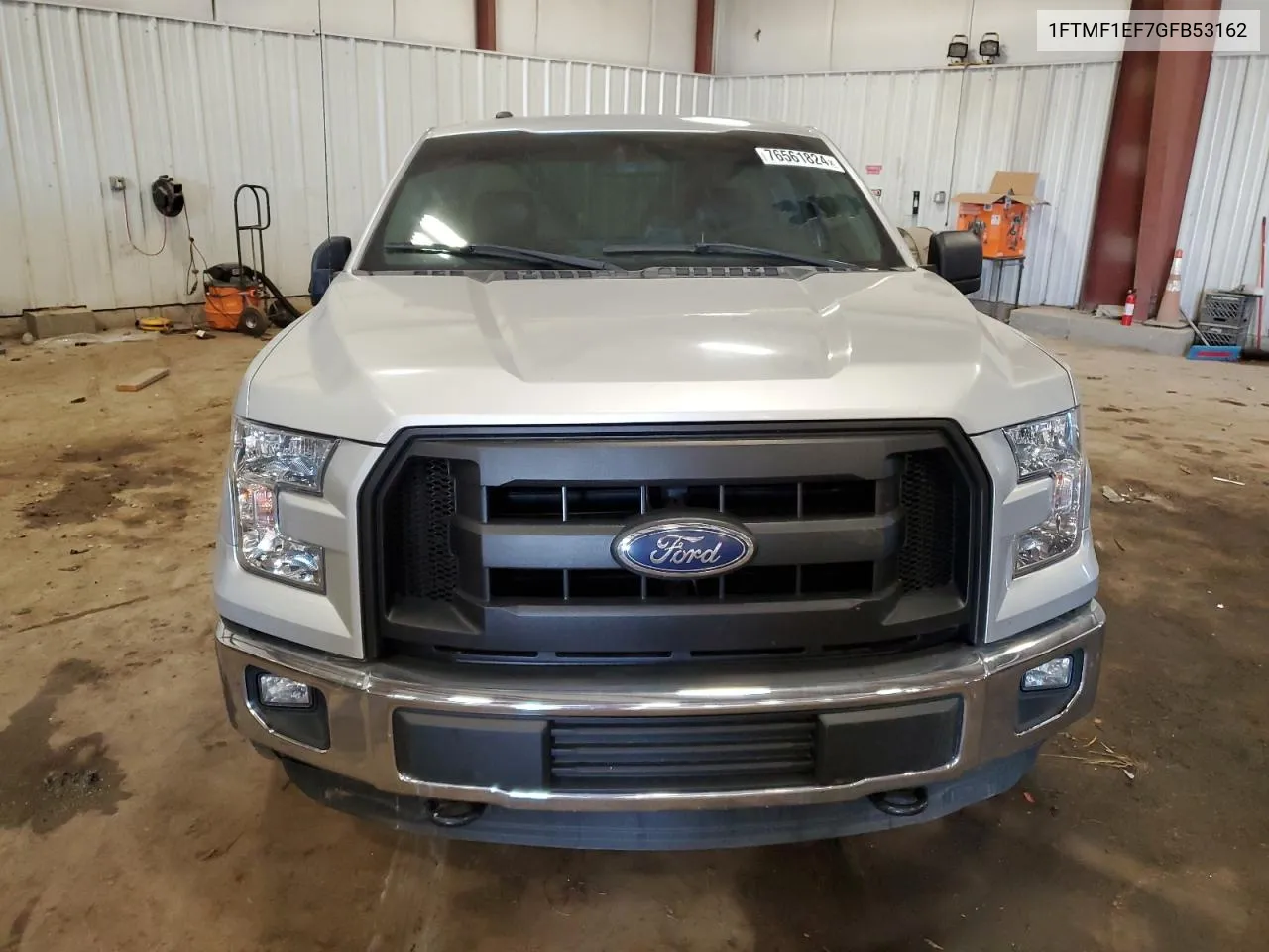 2016 Ford F150 VIN: 1FTMF1EF7GFB53162 Lot: 76561824