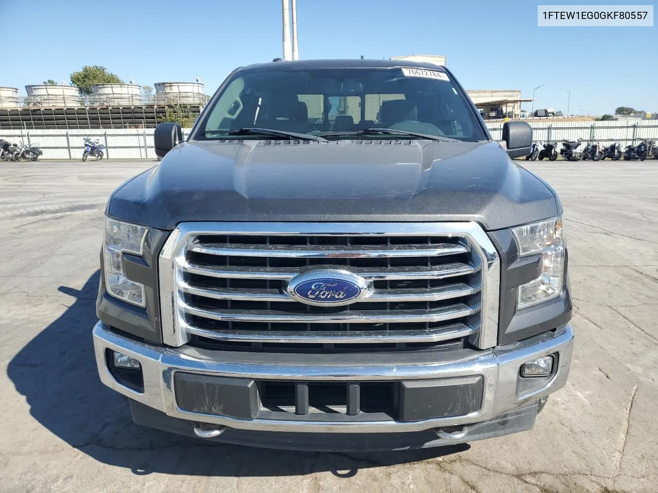 2016 Ford F150 Supercrew VIN: 1FTEW1EG0GKF80557 Lot: 76672784