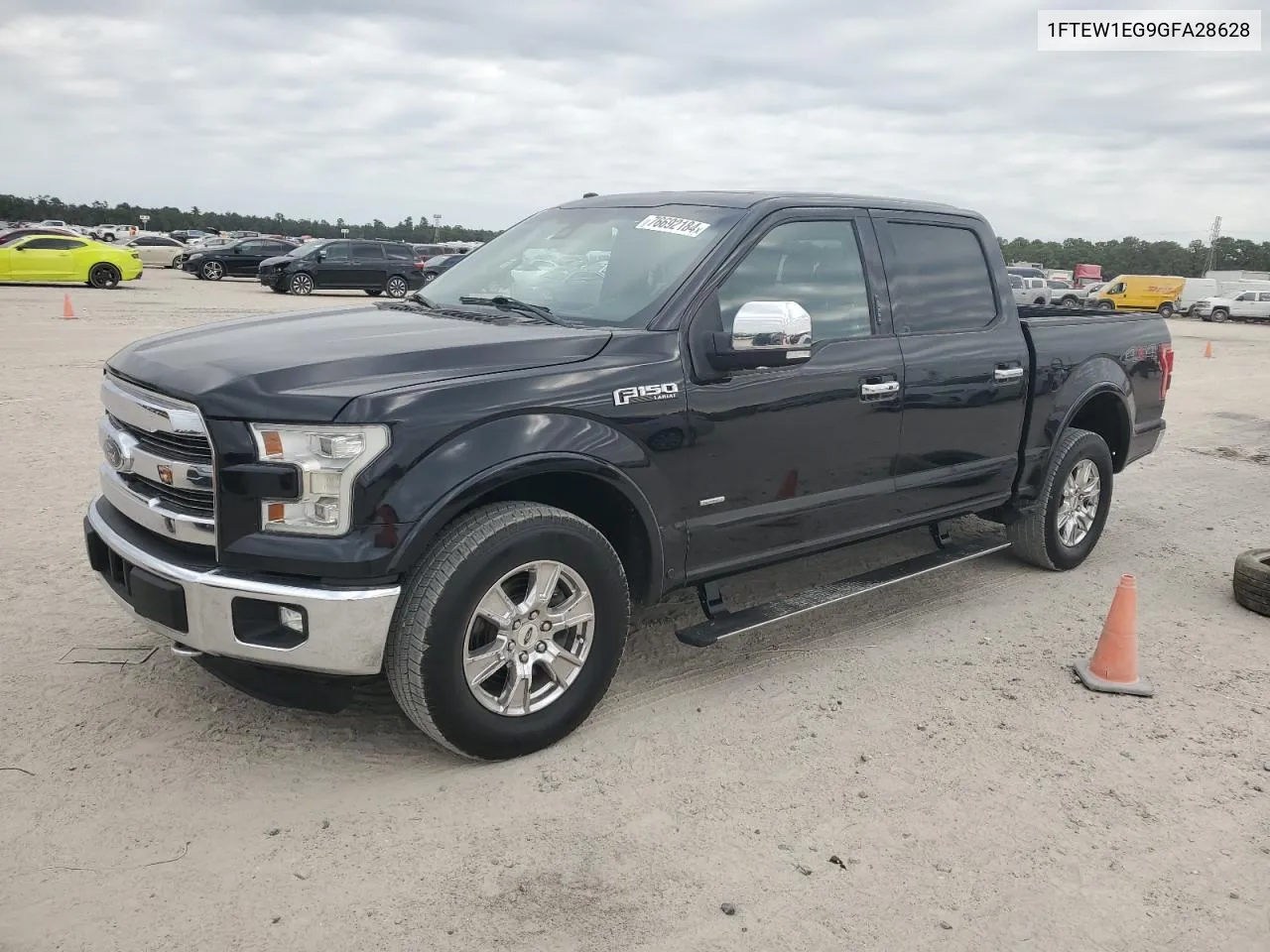 2016 Ford F150 Supercrew VIN: 1FTEW1EG9GFA28628 Lot: 76692184