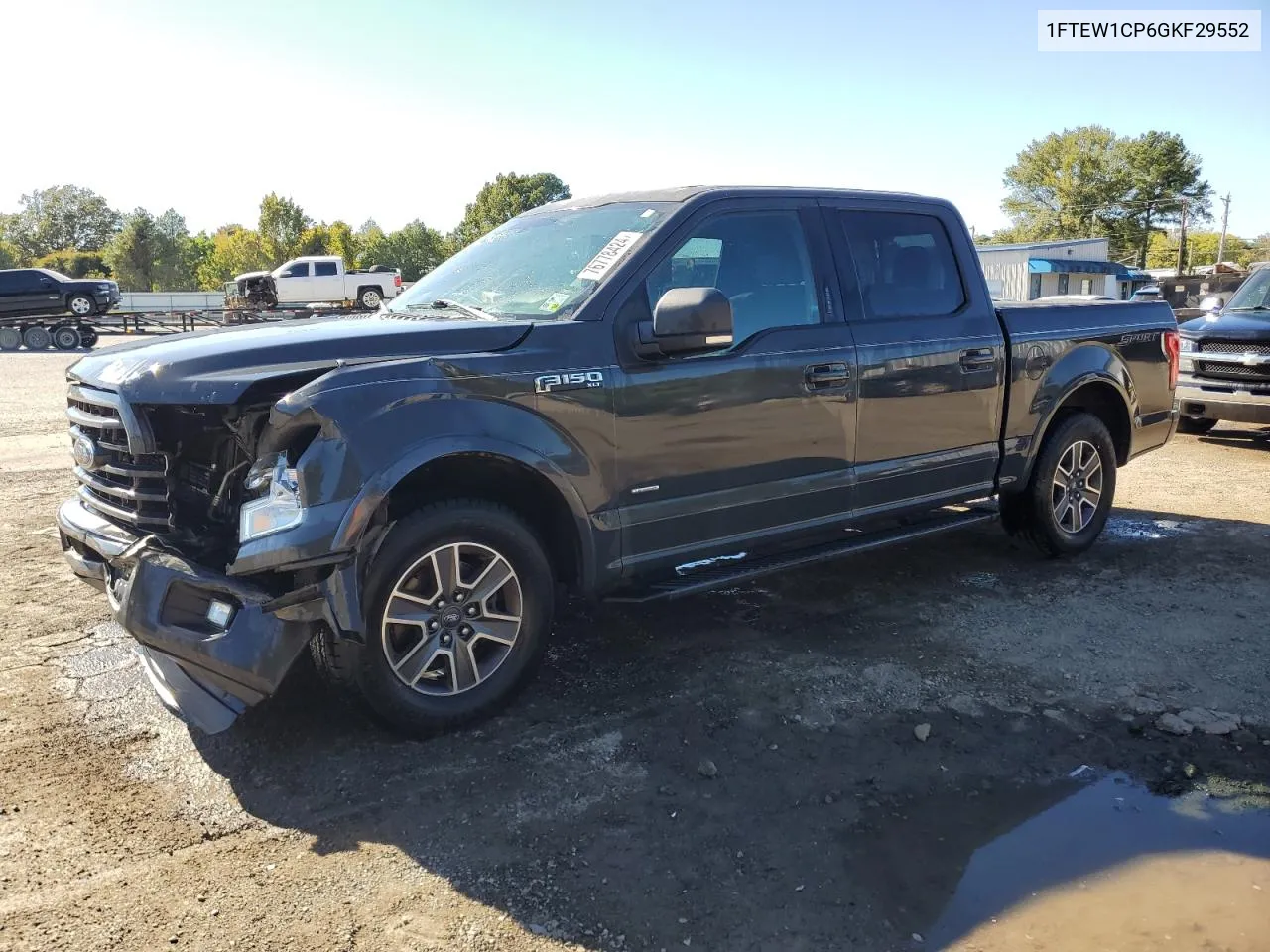 2016 Ford F150 Supercrew VIN: 1FTEW1CP6GKF29552 Lot: 76778424