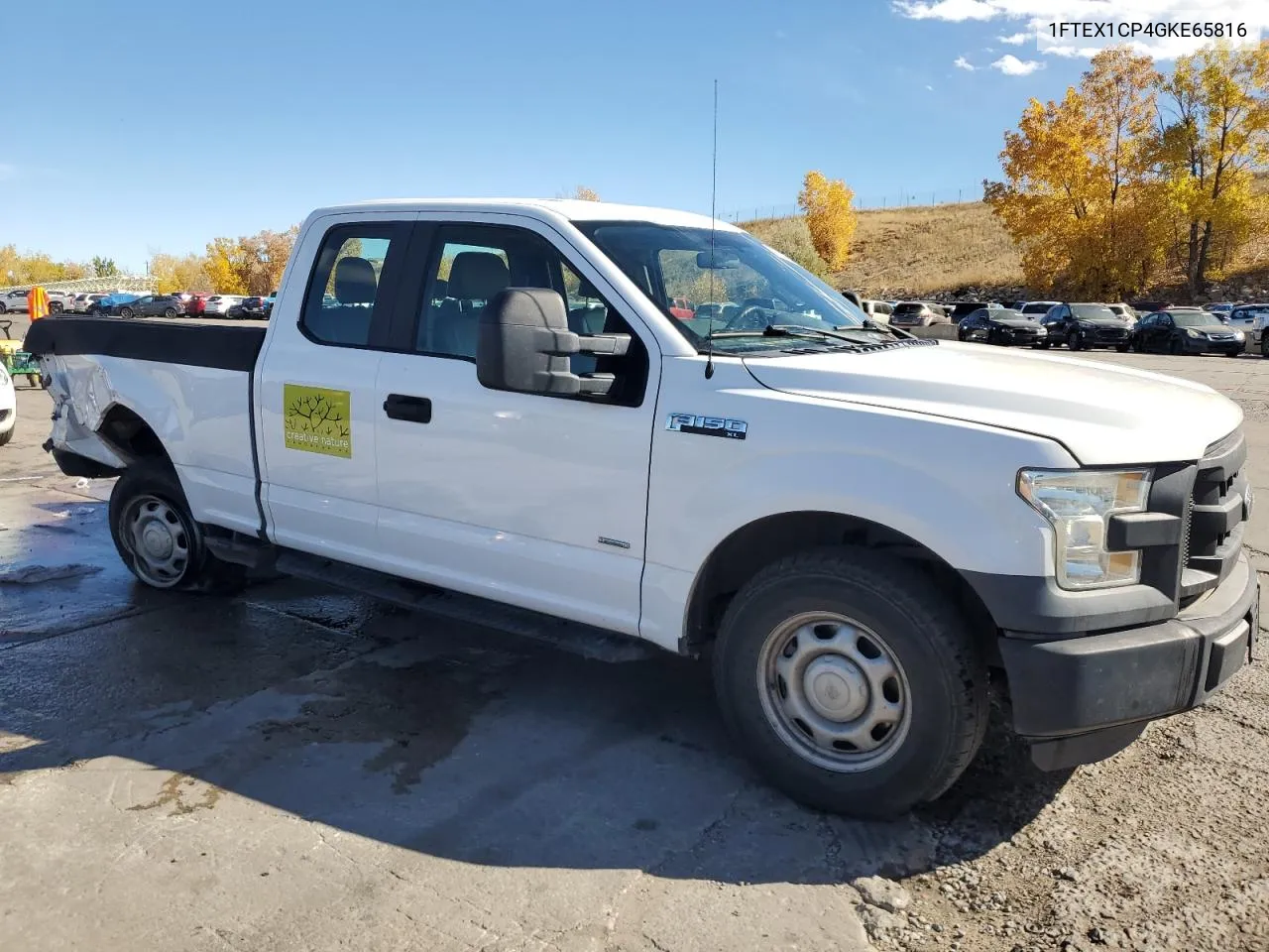 2016 Ford F150 Super Cab VIN: 1FTEX1CP4GKE65816 Lot: 76811684