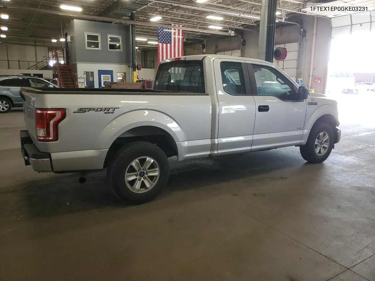 2016 Ford F150 Super Cab VIN: 1FTEX1EP0GKE03231 Lot: 76822644