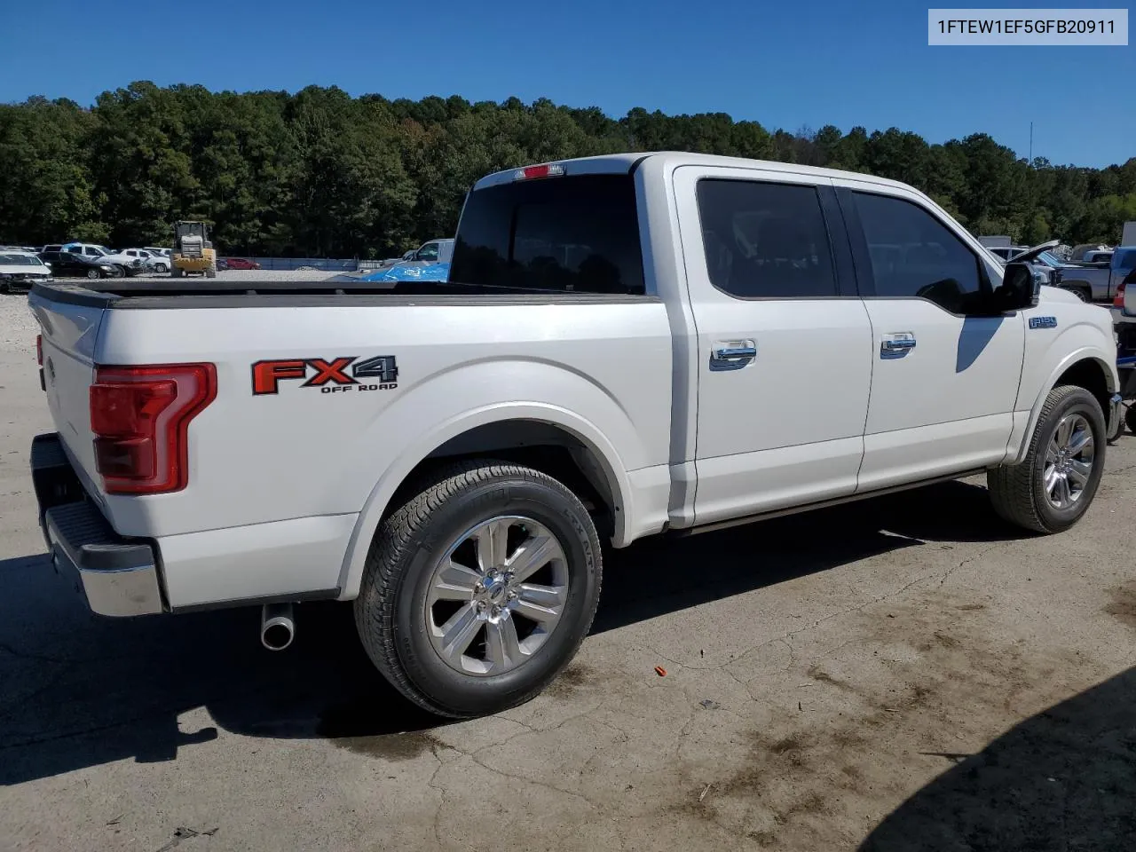 2016 Ford F150 Supercrew VIN: 1FTEW1EF5GFB20911 Lot: 76895614