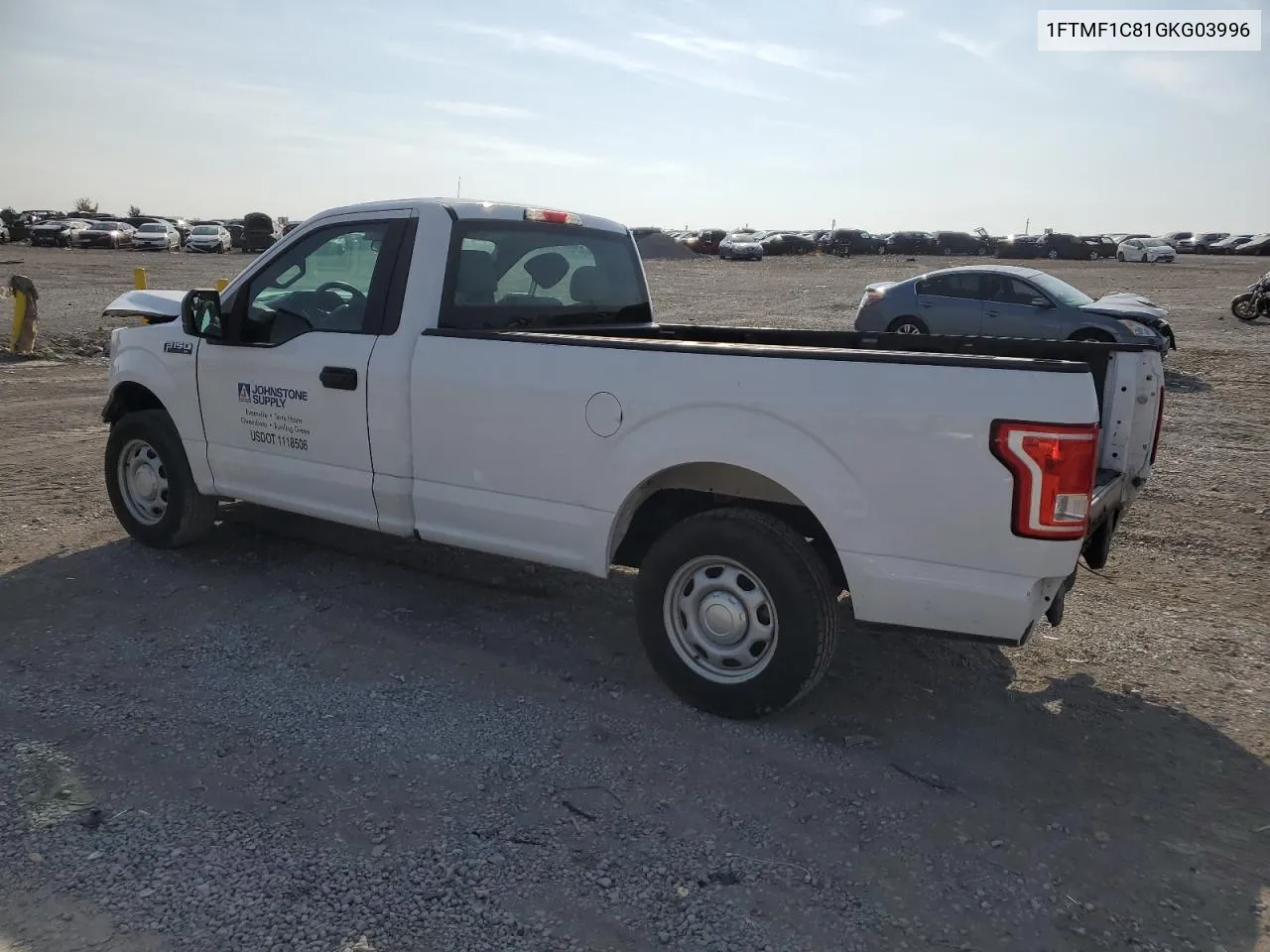 1FTMF1C81GKG03996 2016 Ford F150