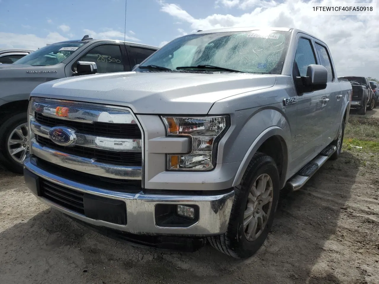 2016 Ford F150 Supercrew VIN: 1FTEW1CF4GFA50918 Lot: 77016664