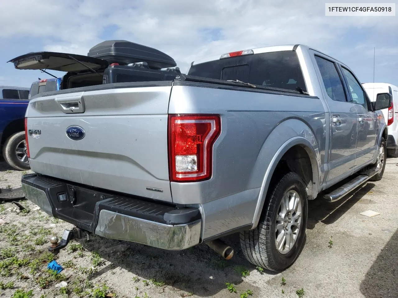 2016 Ford F150 Supercrew VIN: 1FTEW1CF4GFA50918 Lot: 77016664