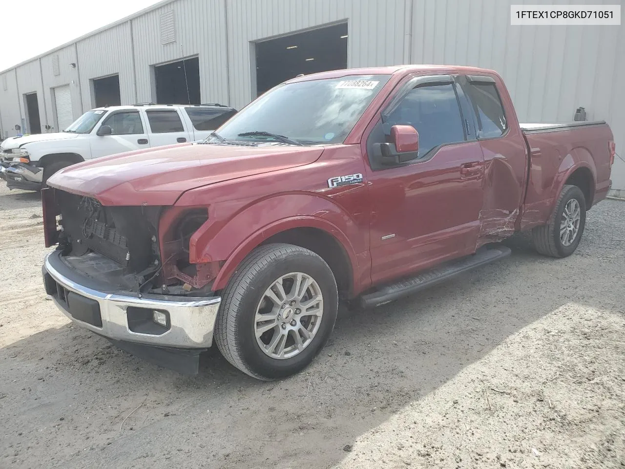 2016 Ford F150 Super Cab VIN: 1FTEX1CP8GKD71051 Lot: 77088264