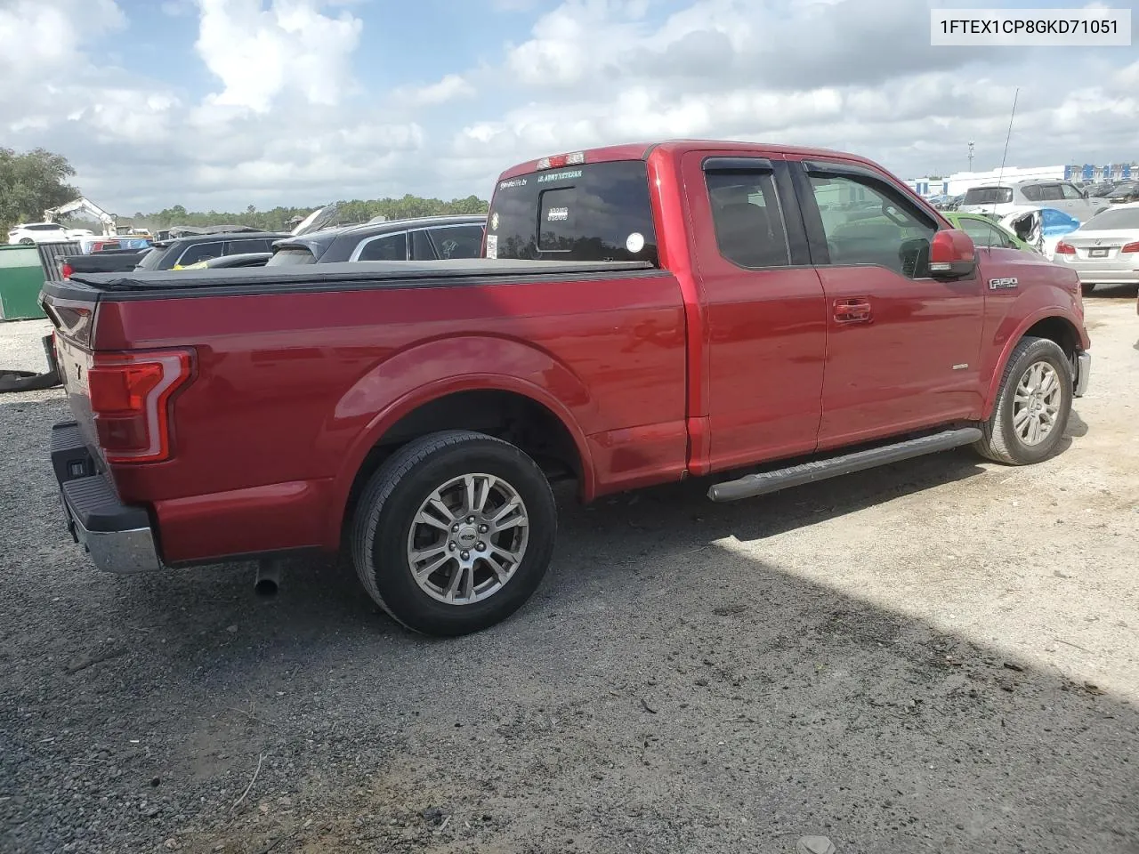 2016 Ford F150 Super Cab VIN: 1FTEX1CP8GKD71051 Lot: 77088264