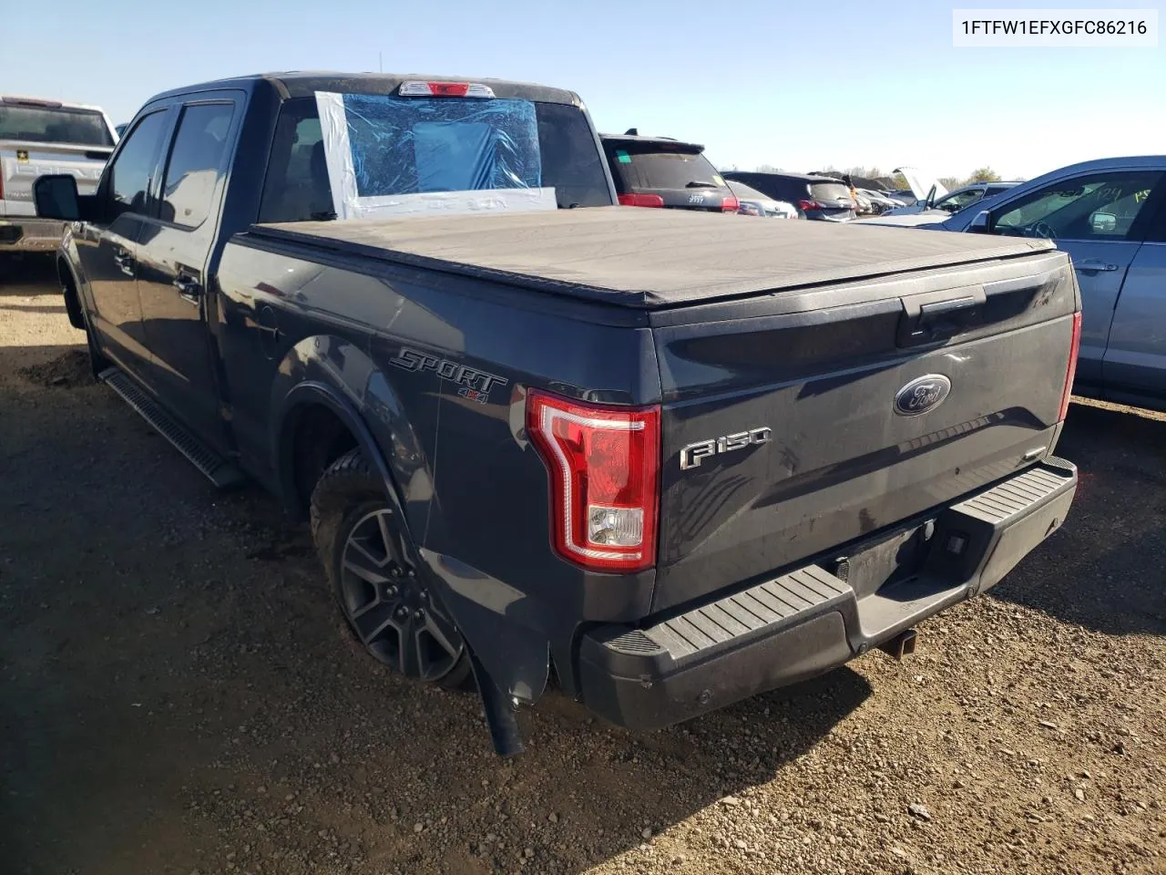 2016 Ford F150 Supercrew VIN: 1FTFW1EFXGFC86216 Lot: 77130584