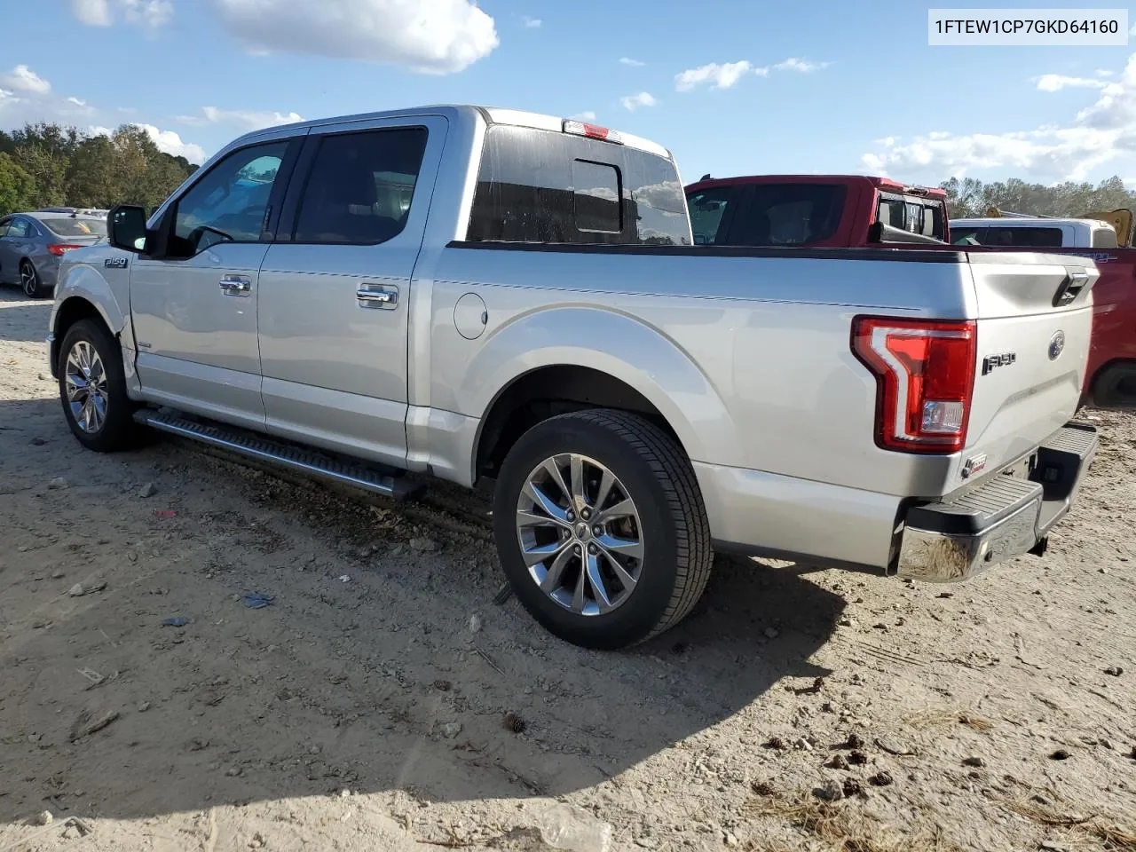 1FTEW1CP7GKD64160 2016 Ford F150 Supercrew