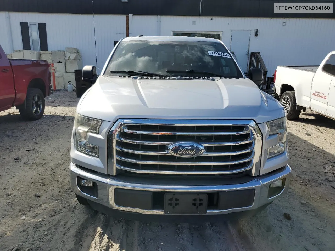 1FTEW1CP7GKD64160 2016 Ford F150 Supercrew