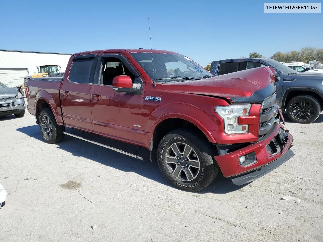 2016 Ford F150 Supercrew VIN: 1FTEW1EG2GFB11057 Lot: 77145194