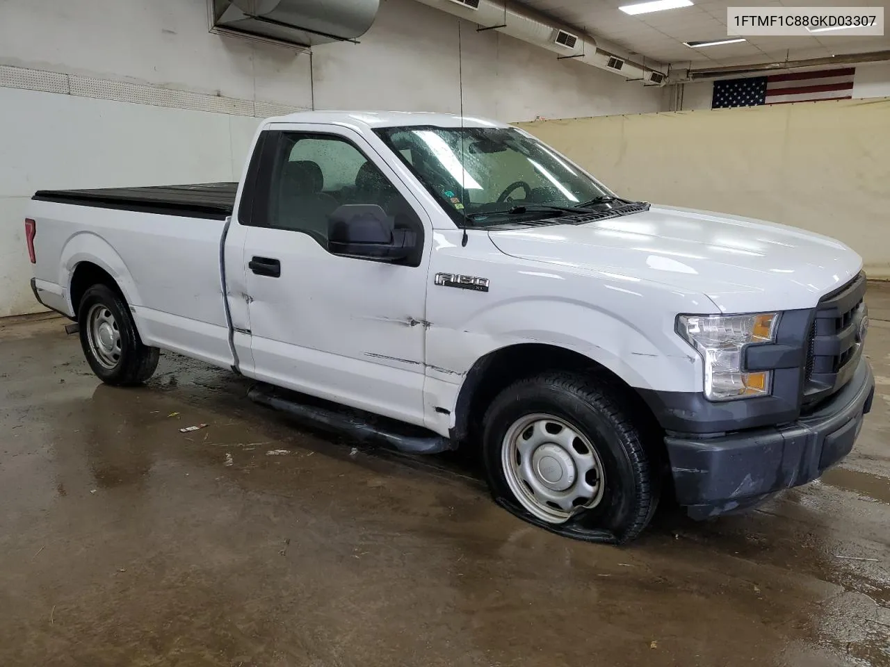 2016 Ford F150 VIN: 1FTMF1C88GKD03307 Lot: 77168694