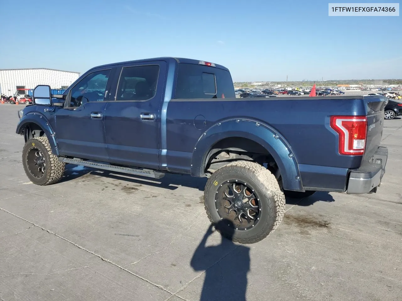 2016 Ford F150 Supercrew VIN: 1FTFW1EFXGFA74366 Lot: 77178874