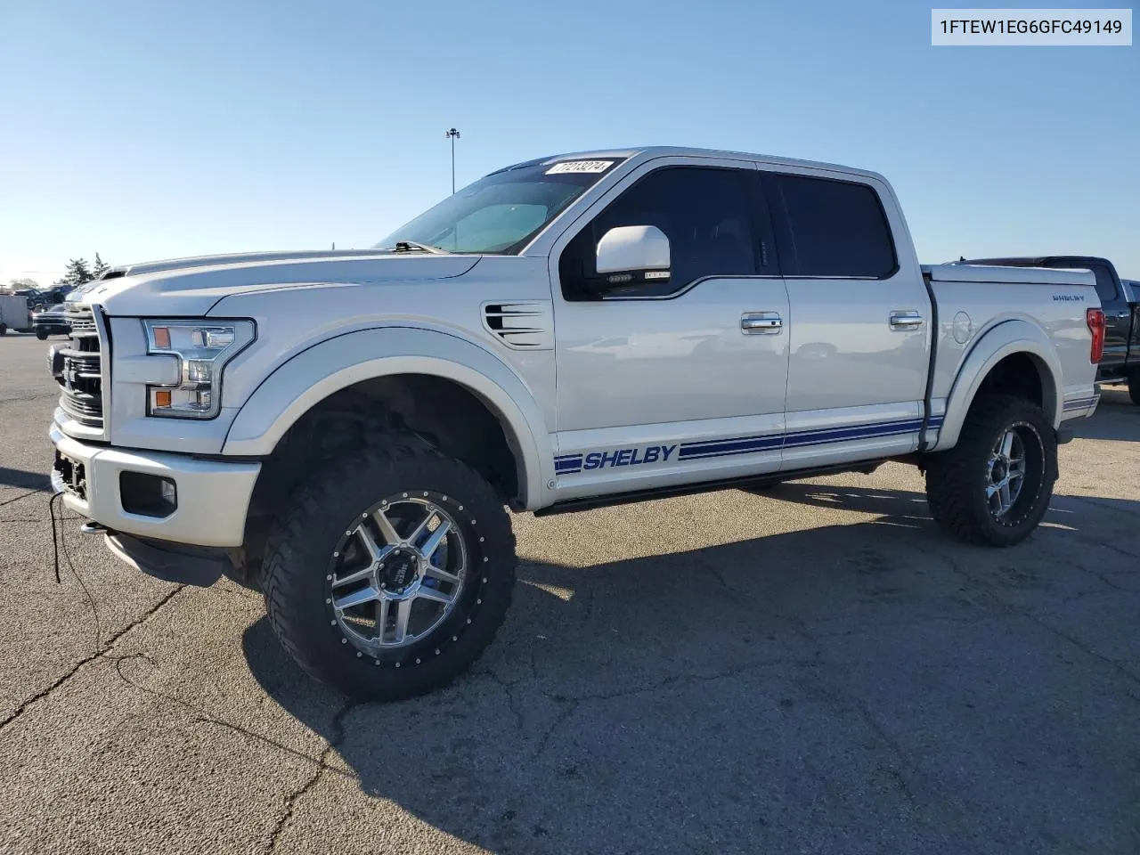 2016 Ford F150 Supercrew VIN: 1FTEW1EG6GFC49149 Lot: 77213274