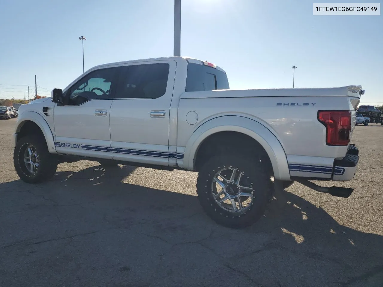 2016 Ford F150 Supercrew VIN: 1FTEW1EG6GFC49149 Lot: 77213274