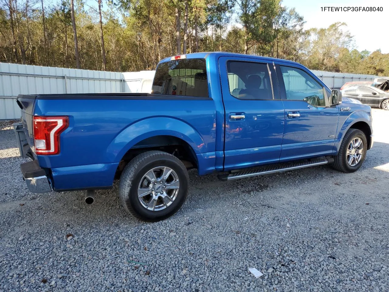 2016 Ford F150 Supercrew VIN: 1FTEW1CP3GFA08040 Lot: 77446244