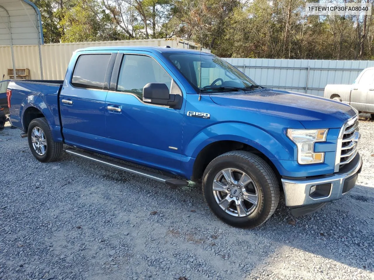 2016 Ford F150 Supercrew VIN: 1FTEW1CP3GFA08040 Lot: 77446244