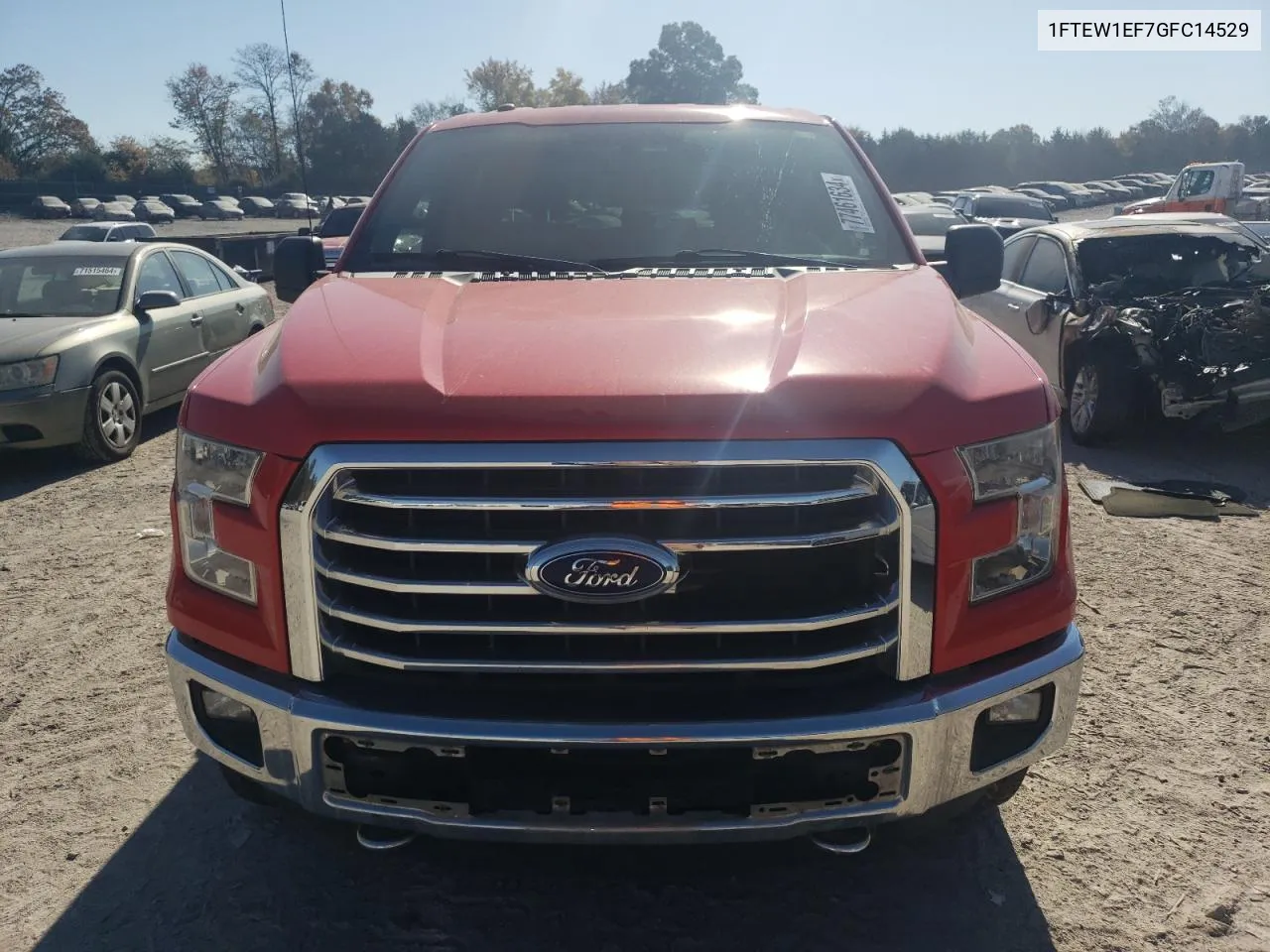 2016 Ford F150 Supercrew VIN: 1FTEW1EF7GFC14529 Lot: 77461634