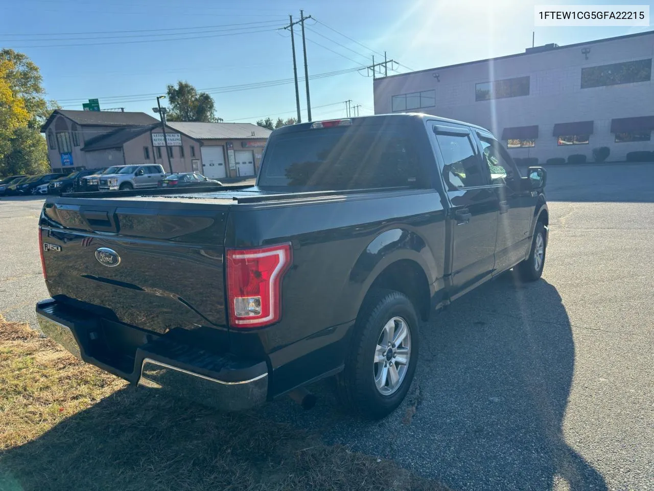 2016 Ford F150 Supercrew VIN: 1FTEW1CG5GFA22215 Lot: 77553954