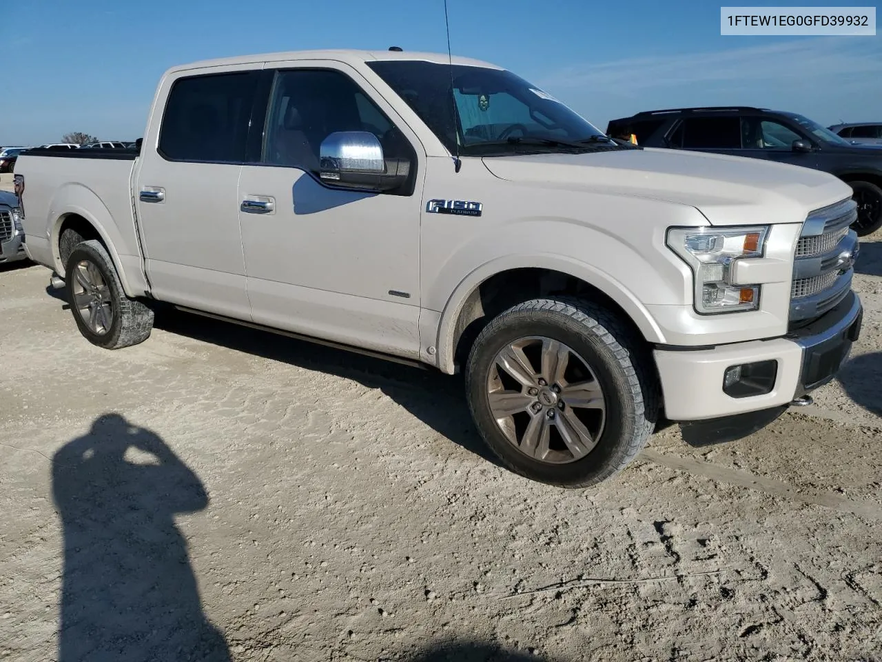 2016 Ford F150 Supercrew VIN: 1FTEW1EG0GFD39932 Lot: 77667604