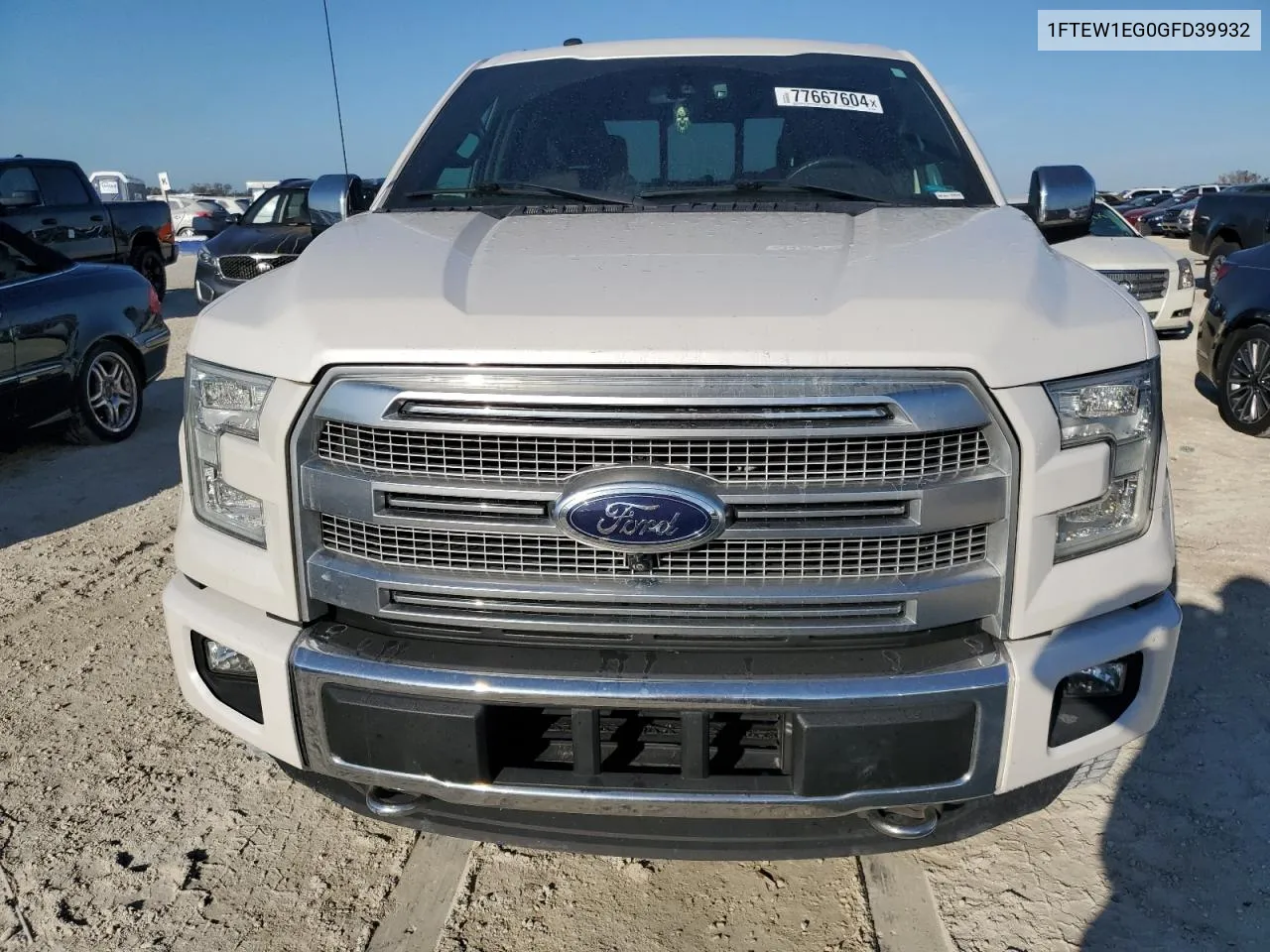 2016 Ford F150 Supercrew VIN: 1FTEW1EG0GFD39932 Lot: 77667604