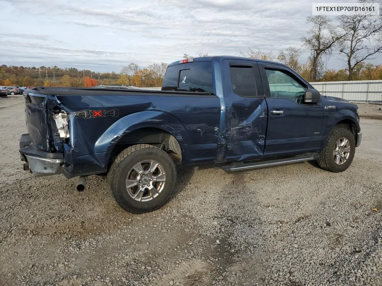 2016 Ford F150 Super Cab VIN: 1FTEX1EP7GFD16161 Lot: 77678374