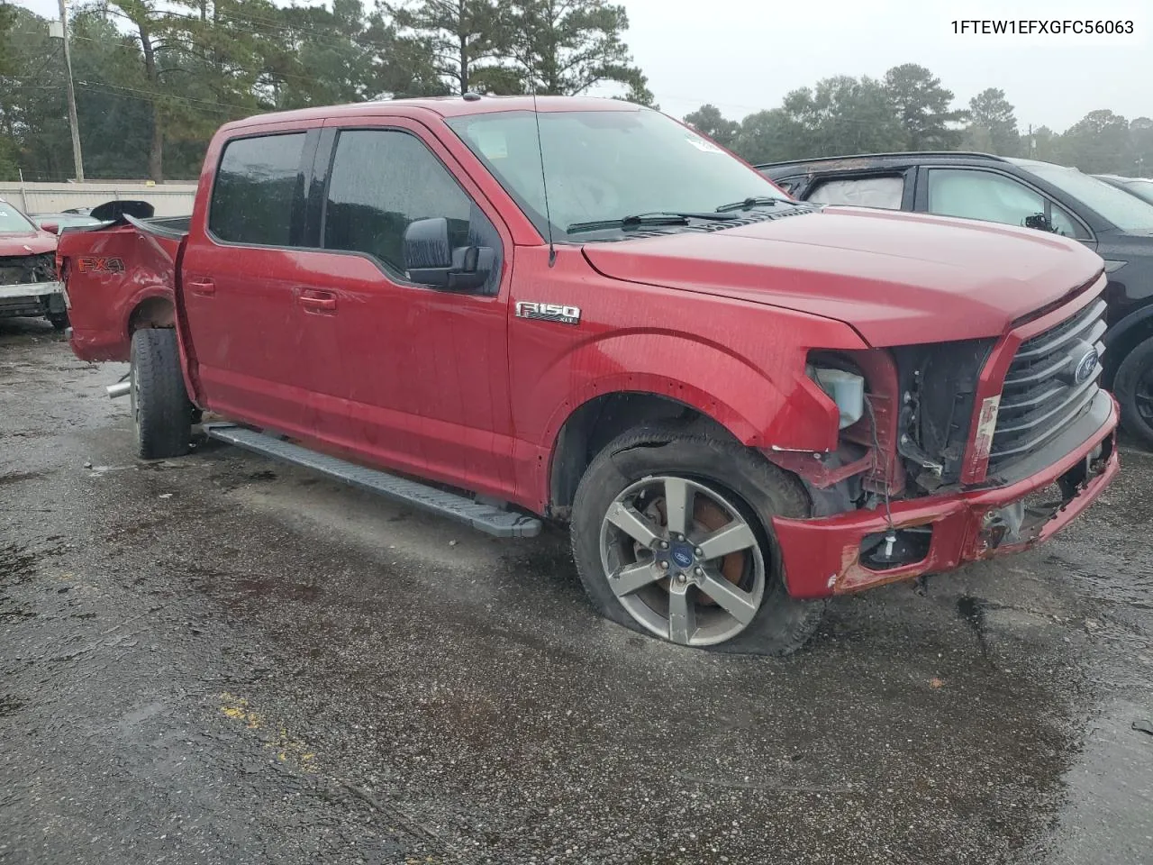 2016 Ford F150 Supercrew VIN: 1FTEW1EFXGFC56063 Lot: 77931604