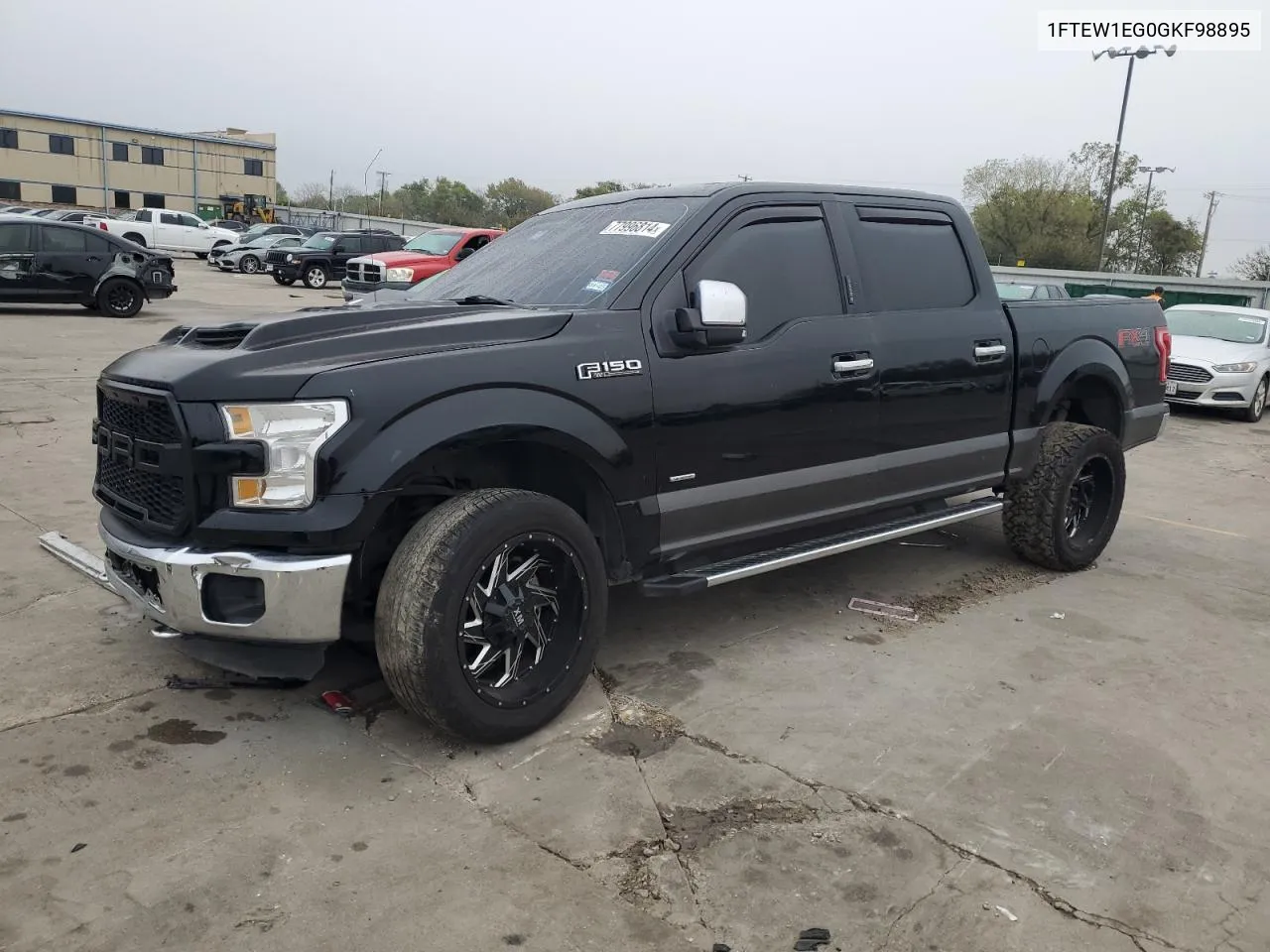 2016 Ford F150 Supercrew VIN: 1FTEW1EG0GKF98895 Lot: 77996814