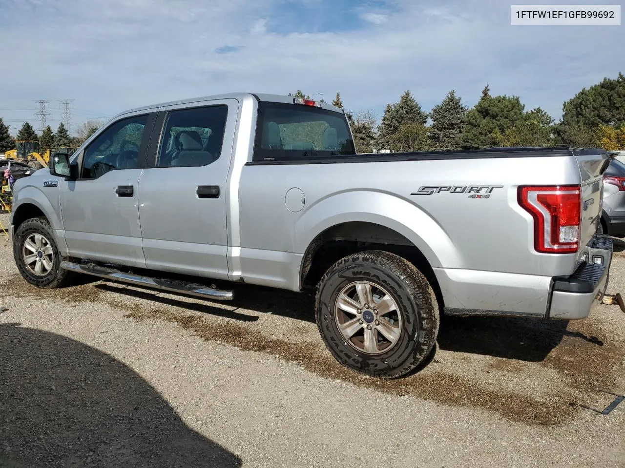 2016 Ford F150 Supercrew VIN: 1FTFW1EF1GFB99692 Lot: 78077764