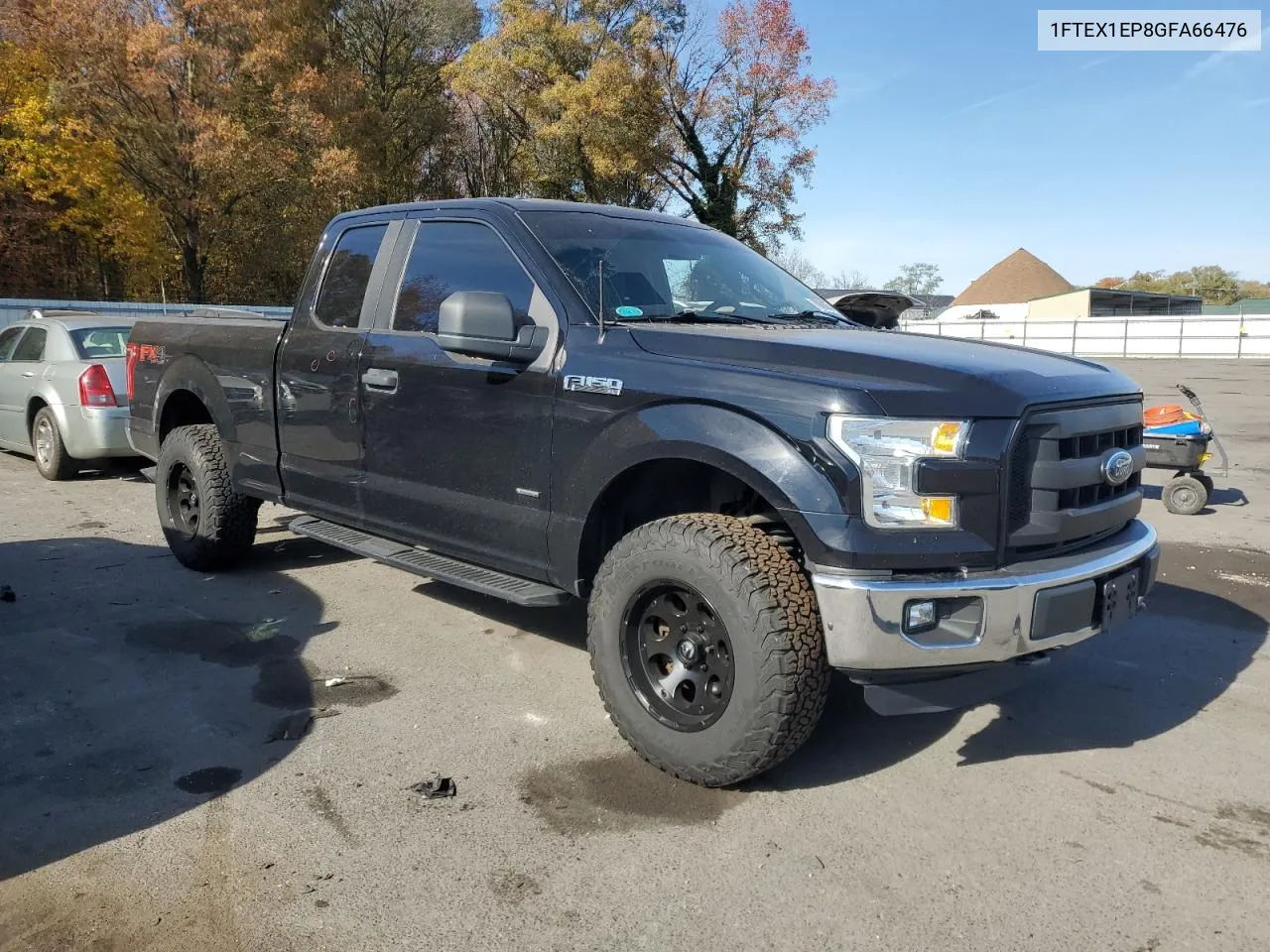 2016 Ford F150 Super Cab VIN: 1FTEX1EP8GFA66476 Lot: 78088054