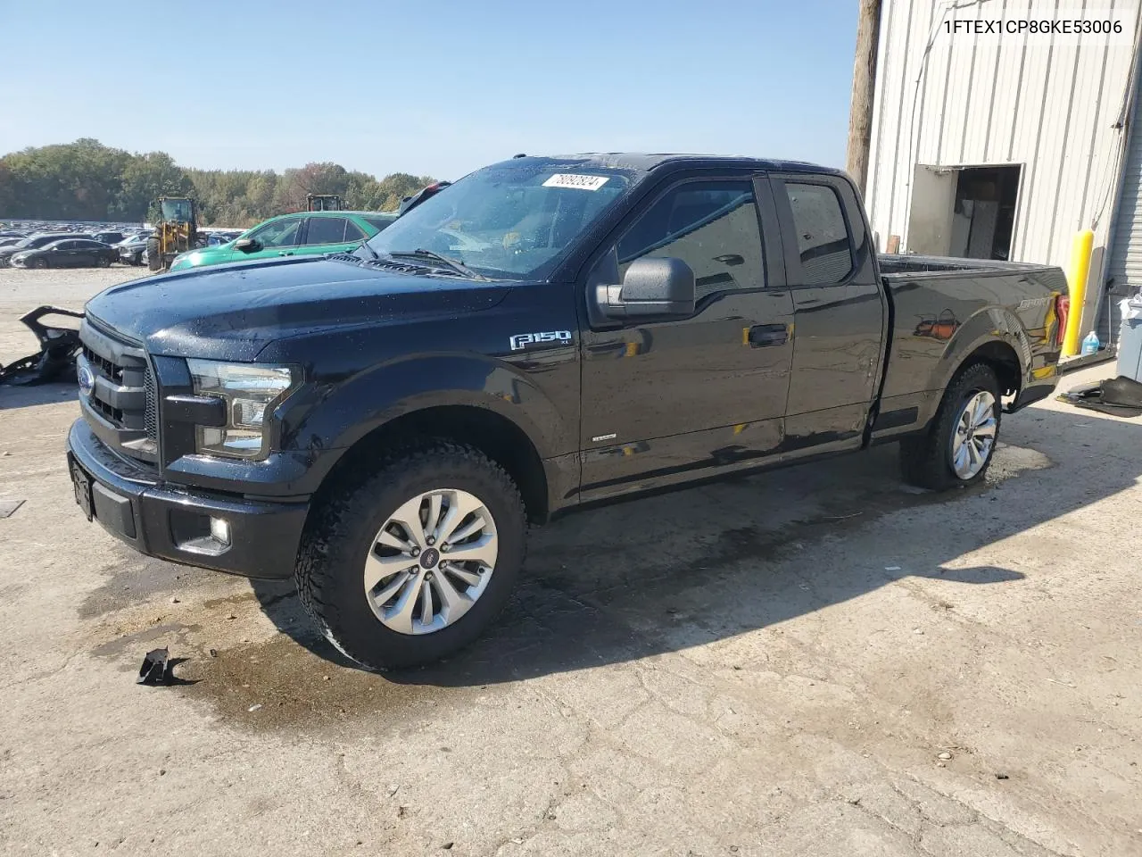 2016 Ford F150 Super Cab VIN: 1FTEX1CP8GKE53006 Lot: 78092824