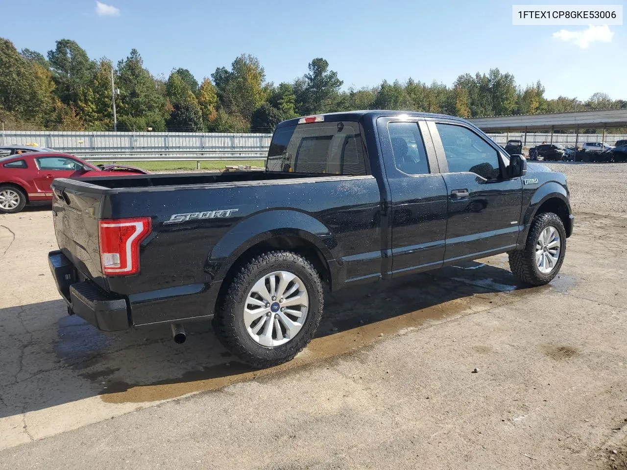 2016 Ford F150 Super Cab VIN: 1FTEX1CP8GKE53006 Lot: 78092824