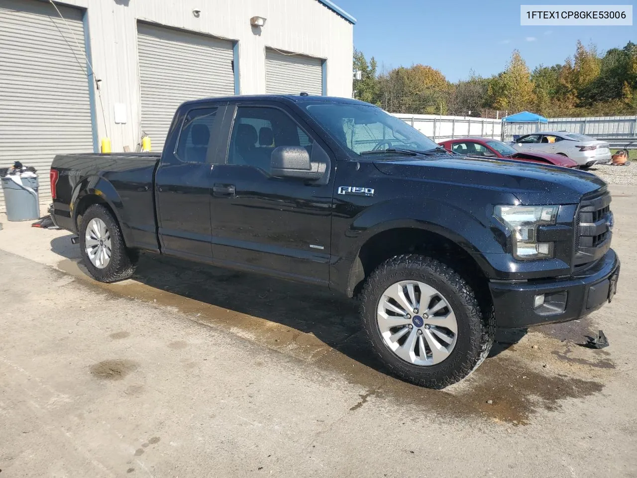 2016 Ford F150 Super Cab VIN: 1FTEX1CP8GKE53006 Lot: 78092824