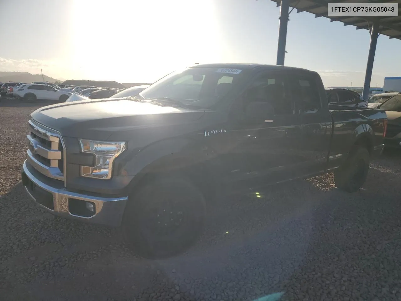 2016 Ford F150 Super Cab VIN: 1FTEX1CP7GKG05048 Lot: 78324344