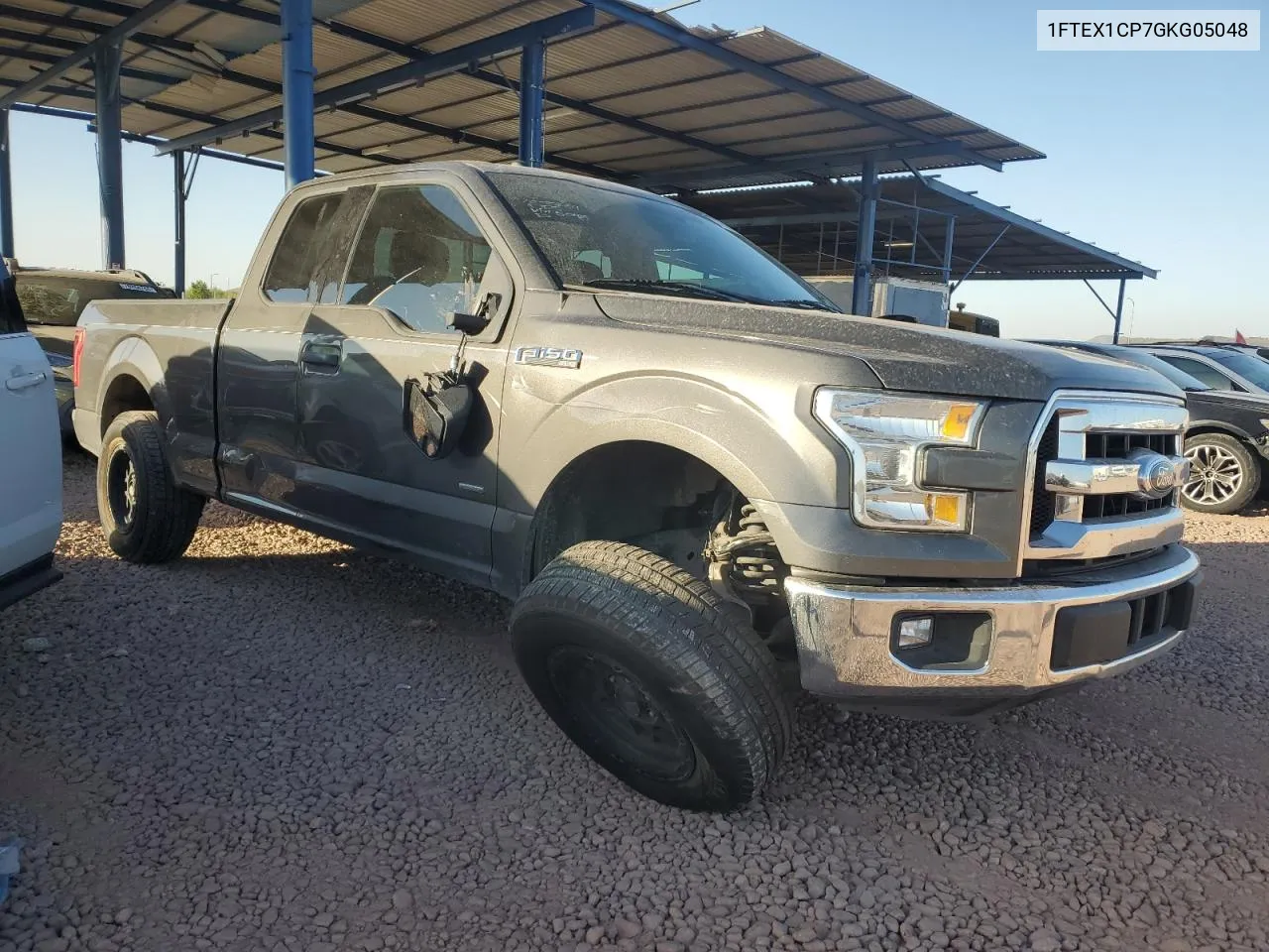 2016 Ford F150 Super Cab VIN: 1FTEX1CP7GKG05048 Lot: 78324344