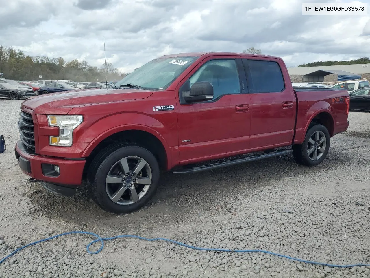 1FTEW1EG0GFD33578 2016 Ford F150 Supercrew