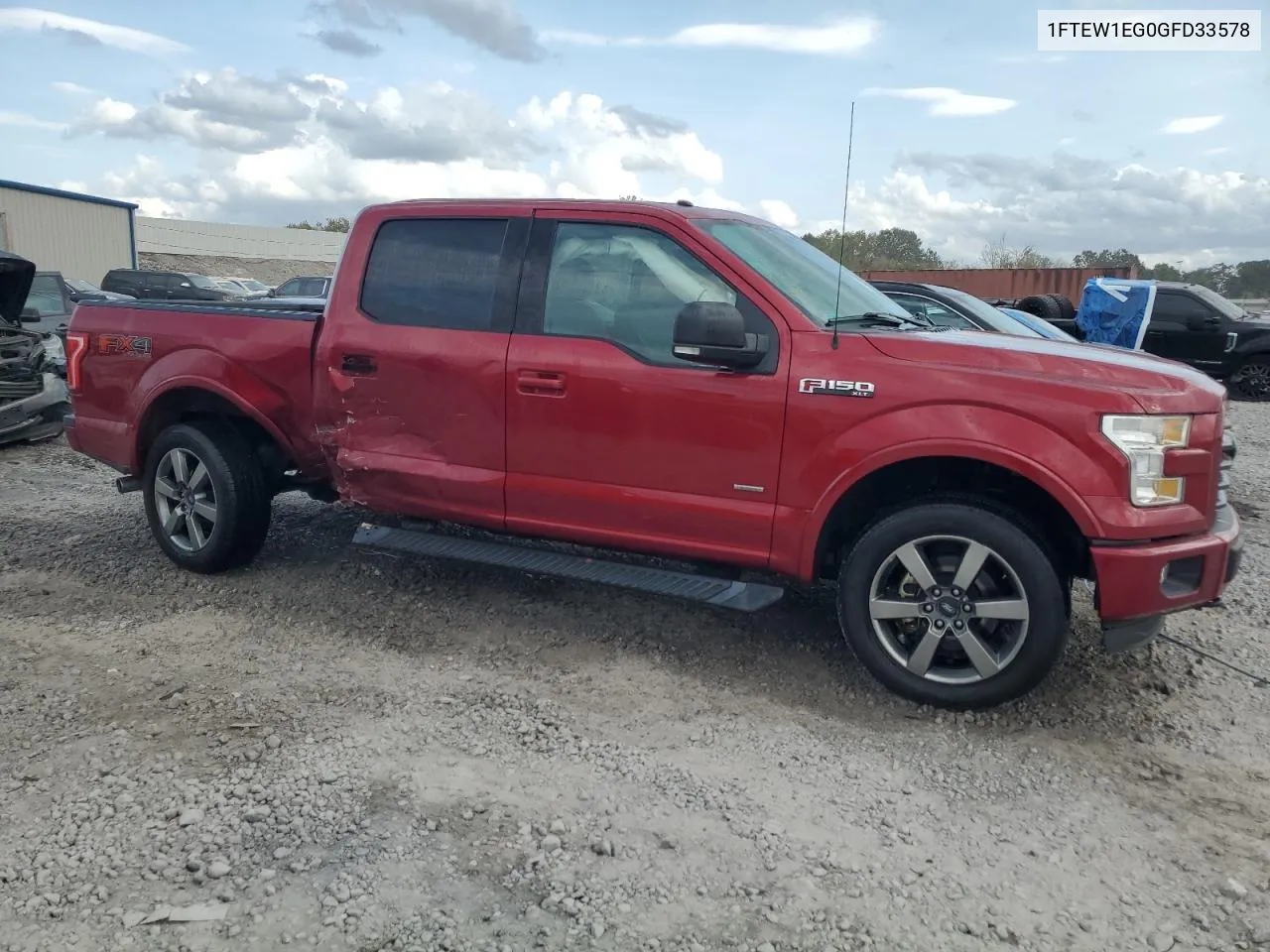 1FTEW1EG0GFD33578 2016 Ford F150 Supercrew