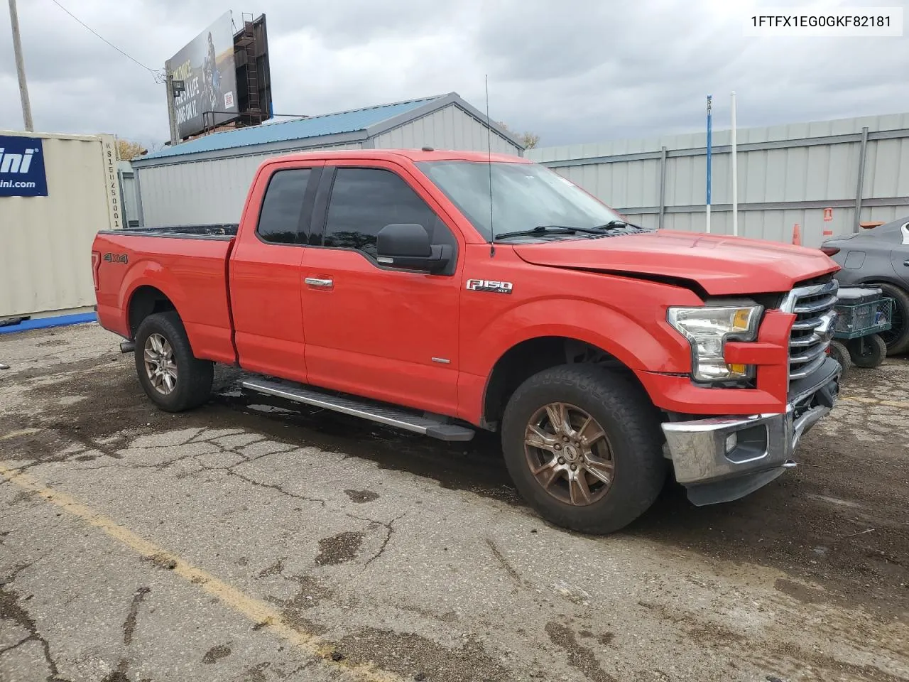 2016 Ford F150 Super Cab VIN: 1FTFX1EG0GKF82181 Lot: 78720954