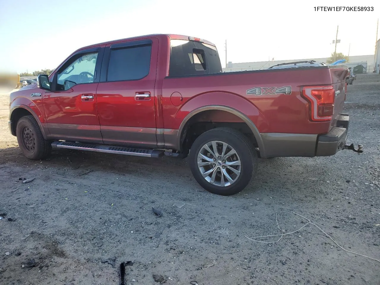 2016 Ford F150 Supercrew VIN: 1FTEW1EF7GKE58933 Lot: 78840594