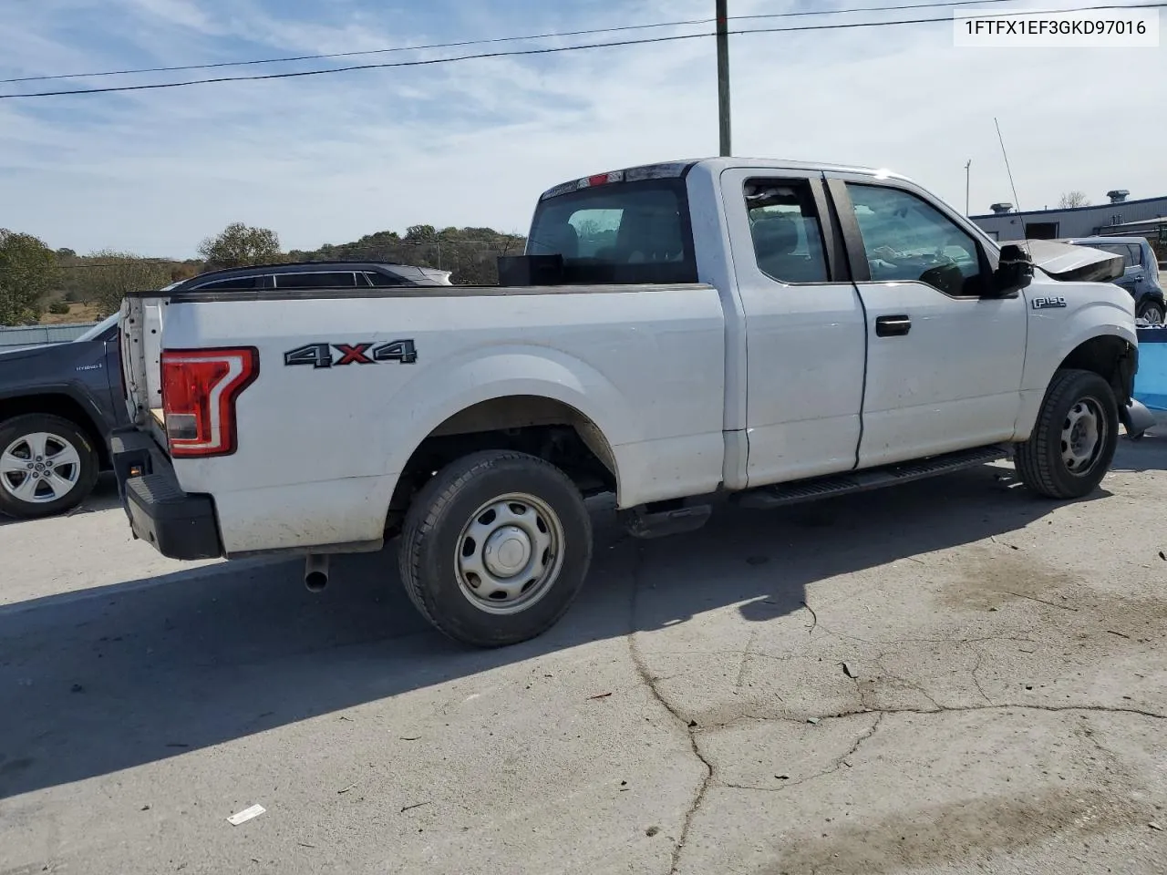 1FTFX1EF3GKD97016 2016 Ford F150 Super Cab