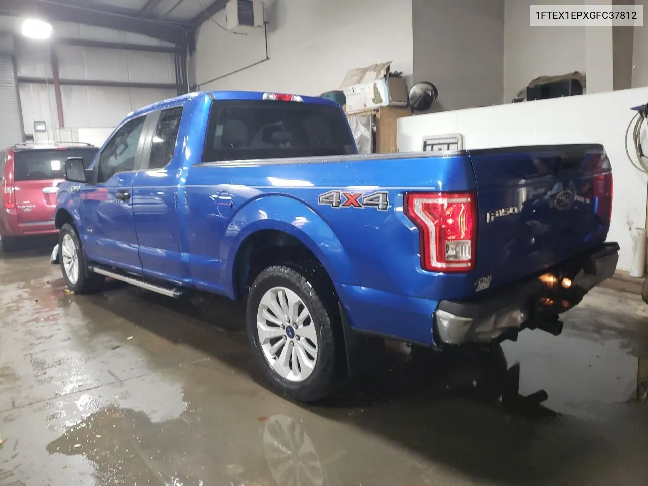 2016 Ford F150 Super Cab VIN: 1FTEX1EPXGFC37812 Lot: 79012174