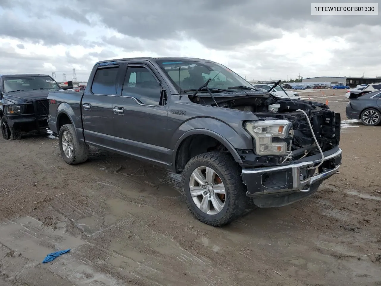 2016 Ford F150 Supercrew VIN: 1FTEW1EF0GFB01330 Lot: 79211014