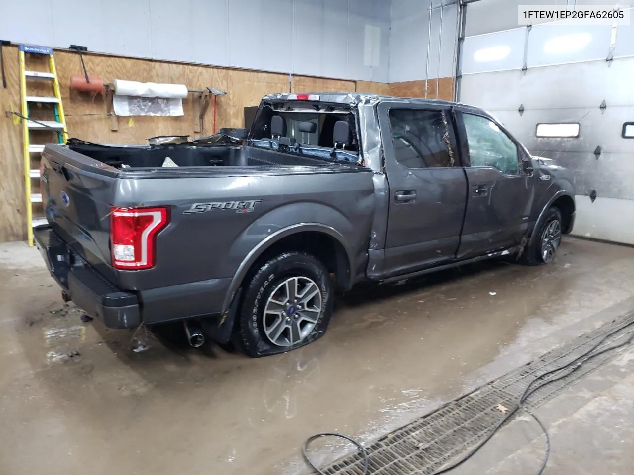 2016 Ford F150 Supercrew VIN: 1FTEW1EP2GFA62605 Lot: 79258234