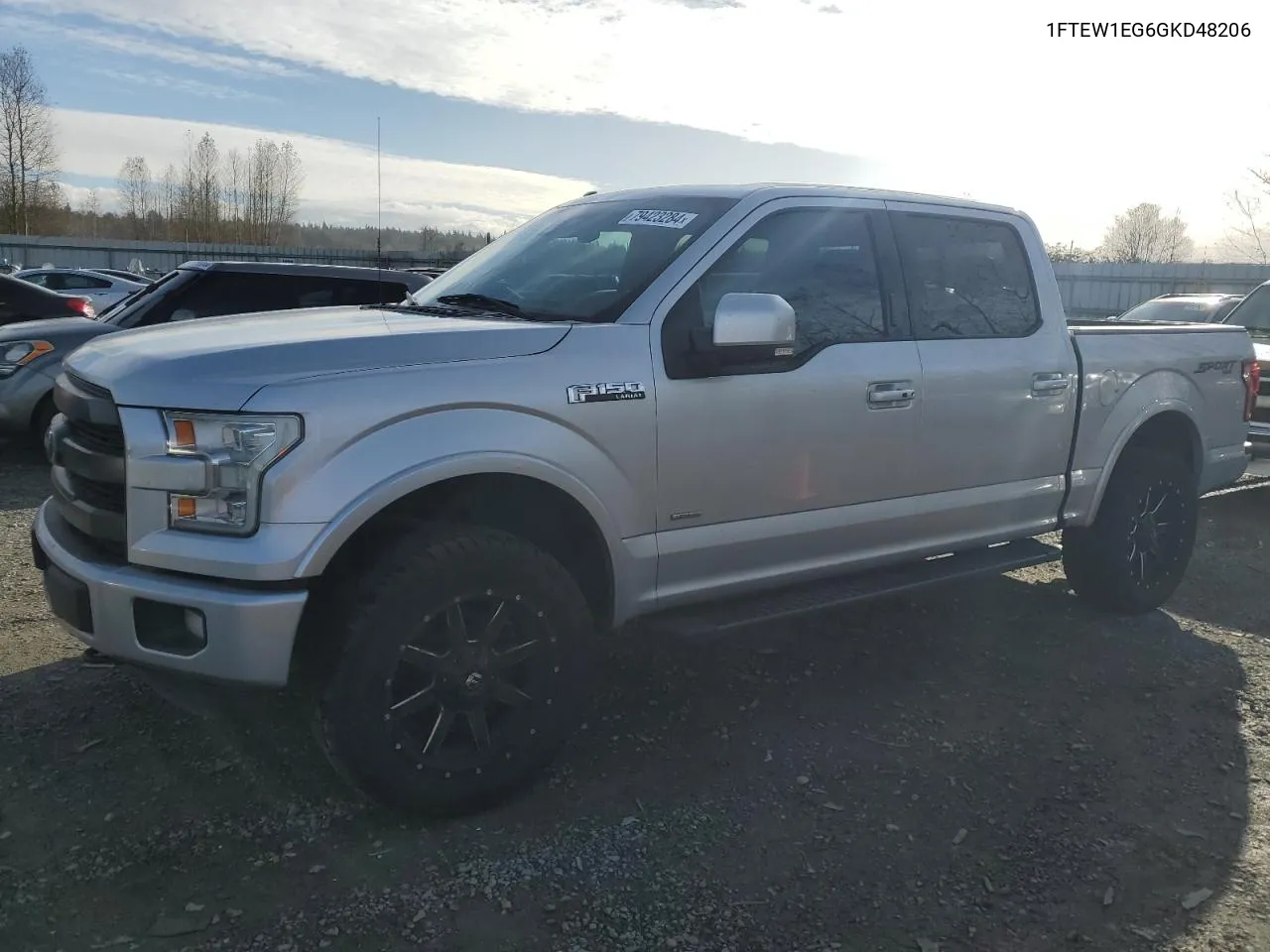 2016 Ford F150 Supercrew VIN: 1FTEW1EG6GKD48206 Lot: 79423284