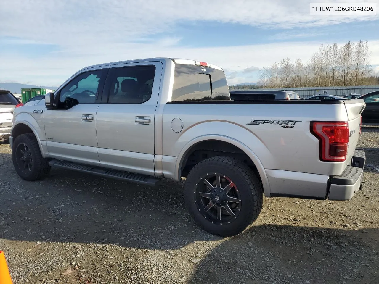 2016 Ford F150 Supercrew VIN: 1FTEW1EG6GKD48206 Lot: 79423284