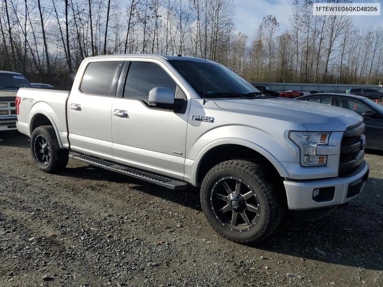 2016 Ford F150 Supercrew VIN: 1FTEW1EG6GKD48206 Lot: 79423284