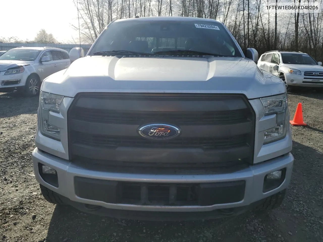 2016 Ford F150 Supercrew VIN: 1FTEW1EG6GKD48206 Lot: 79423284