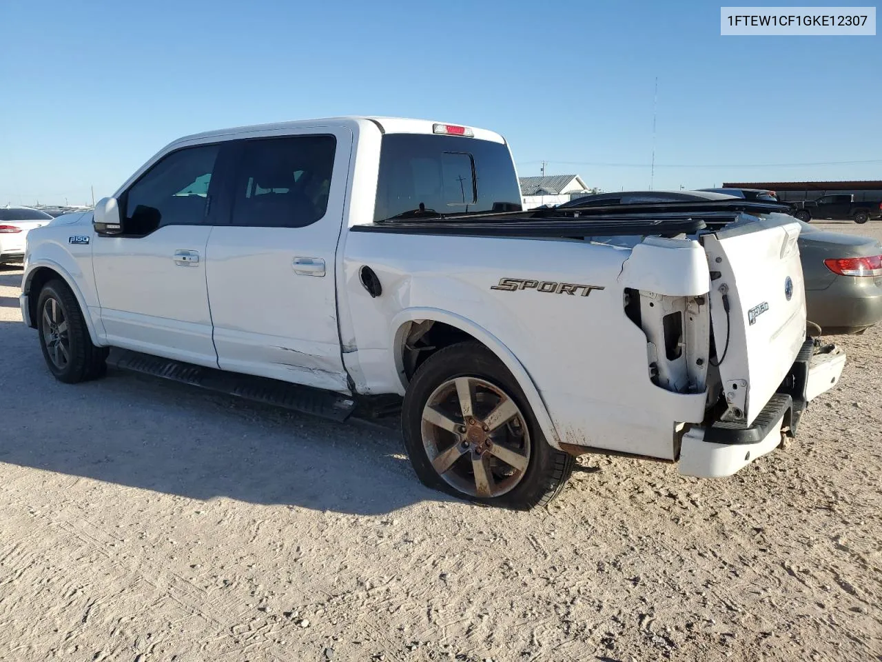 2016 Ford F150 Supercrew VIN: 1FTEW1CF1GKE12307 Lot: 79467704